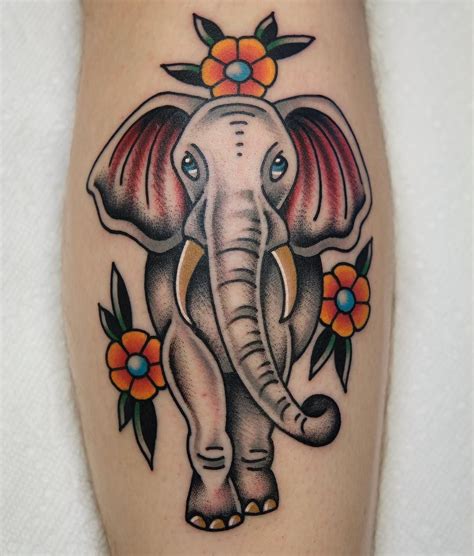 elephant tattoo|traditional elephant tattoo designs.